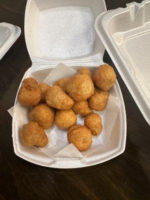 Fried mushrooms