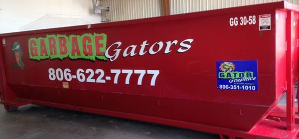 We take pride in keeping our dumpsters looking clean and professional.