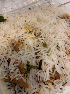 Chicken biriyani