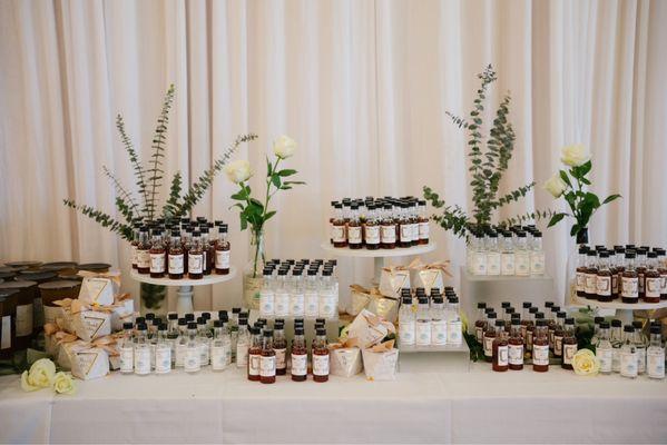 Favors table