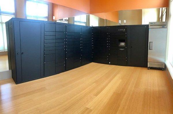 Luxer Lockers for package delivery and pickup