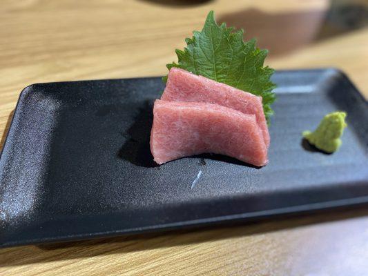 Ootoro sashimi