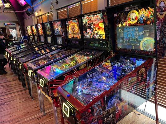 Pinball machines