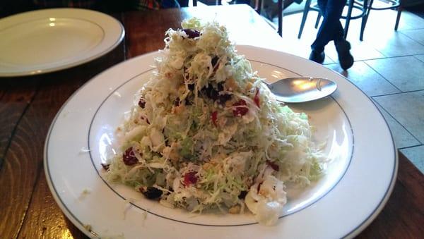 May 9 2015; Brussels sprout salad ($8).