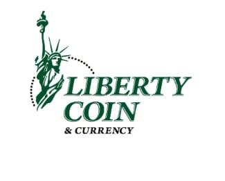 Liberty Coin & Currency logo.