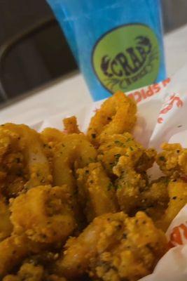 Also don't forget to get that side deep fried squid rings!!! With some fries amazing combination!