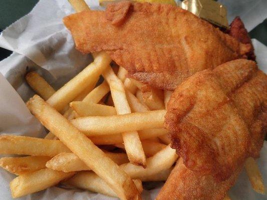 The best Catch 2 pc Freshly Fried Fish and fries