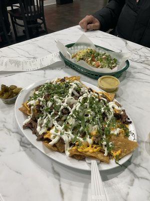 Nachos w/meat