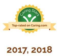 caring.com's caring star award.