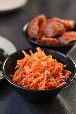 Koryo Carrot Salad (complimentary) - good!