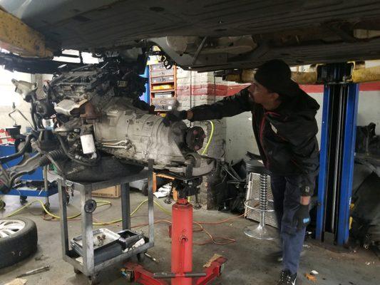 Engine replacement