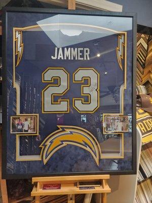 Jacquez Art and Jersey Framing