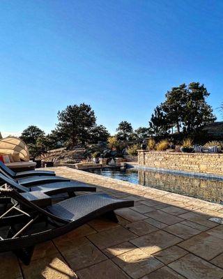 Infinity pool in Golden, CO