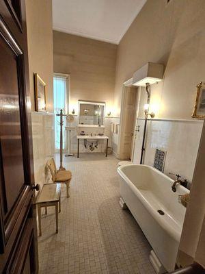 One of the bathrooms between guests bedrooms