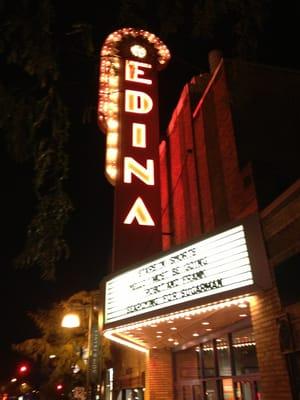 Searching for Sugarman at the Edina Theater. Good movie! Almost an unbelievable story.