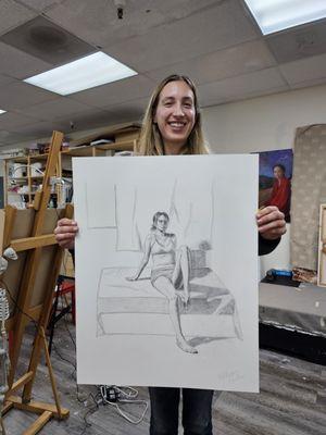 Figure Drawing Class: https://www.artschoolsfbay.com/adults/figure-drawing