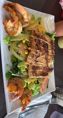 Basa's Chicken Salad with Shrimp