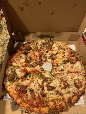 Deluxe pizza