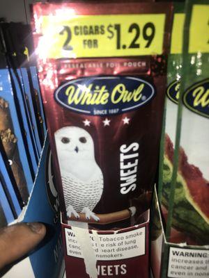 White owls sweet