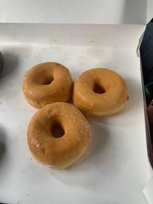 "Glazed" donuts (bread)