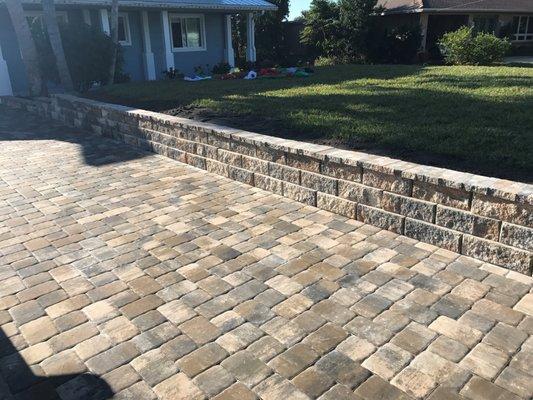 Paver work and retaining wall!