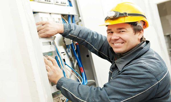 Red Star Electrician at work White Plains NY