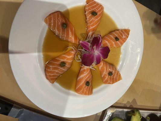 Salmon Carpaccio