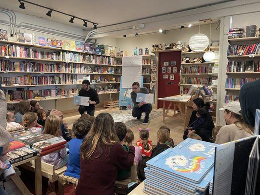 Story time with Ben Clanton and Andy Chou Musser