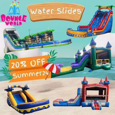 Waterslide coupons