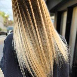 Blonde Ombré clip ins