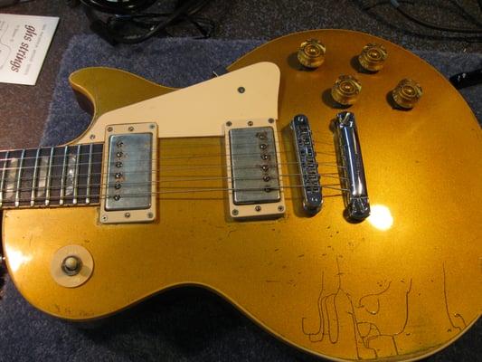 Beautiful late 50's Les Paul Goldtop