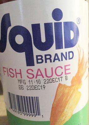 This Squid Brand fish sauce was purchased from a Chinese market, NOT Lee's. The BB date is two years after the MFG date, NOT five years.