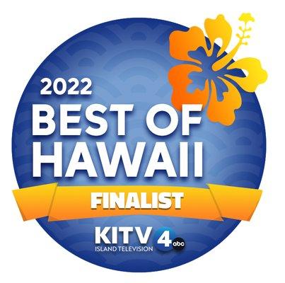 Best of Hawaii - 2022 Finalist, selected by KITV4