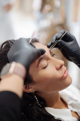 Exclusive Eastern European nail and brow services at Secretive Nail & Beauty Bar, Santa Monica