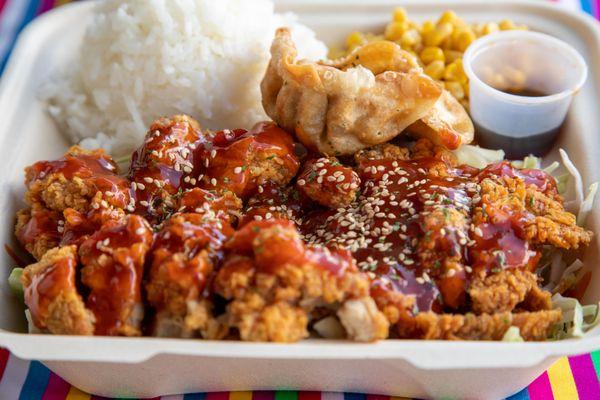 spicy chicken plate