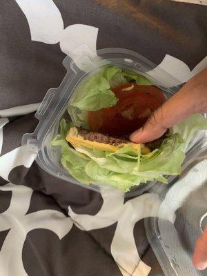 Cheeseburger (no bun)