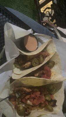 Chicken tacos