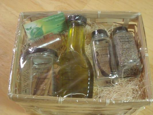 Sample of a gift basket