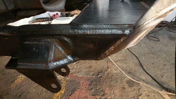 custom welding job in house