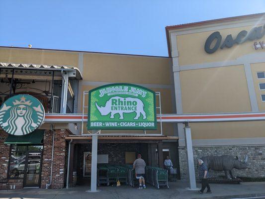 One of the entrances to Jungle Jim's International Market, Fairfield