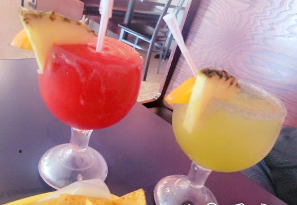 $5.00 daily margarita special Lime and Strawberry  Taken 5/9/24