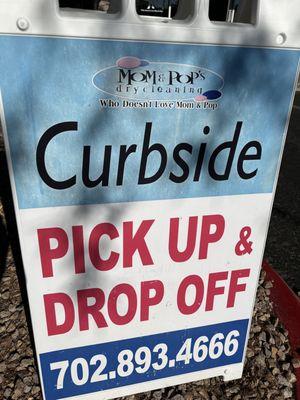 Curbside and pick up!!