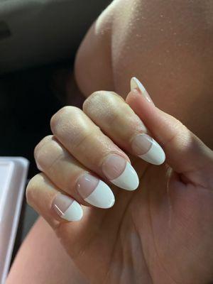 i asked for french tip. What is this.