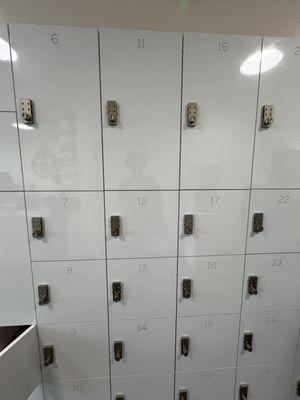 Self combination lockers