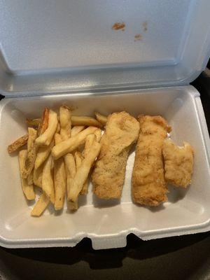 $16 bucks English Fish & Chips. What a joke.