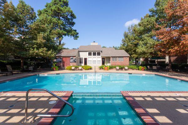 Southwood Village Apartments - Shreveport, LA; Community Pool Area