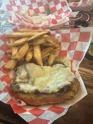 Italian beef and fries