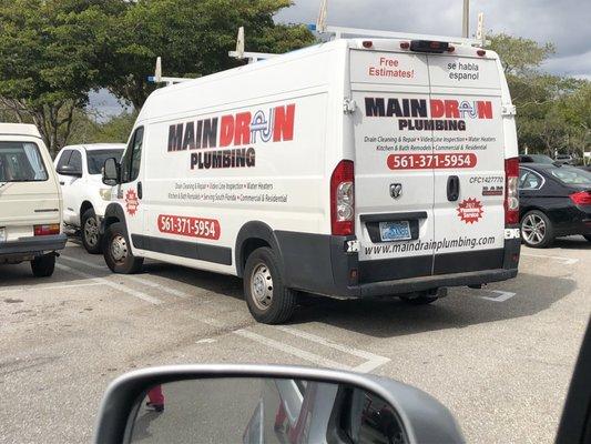 I saw this truck in Winn Dixie parking lot. Saw the Advertisement on the truck