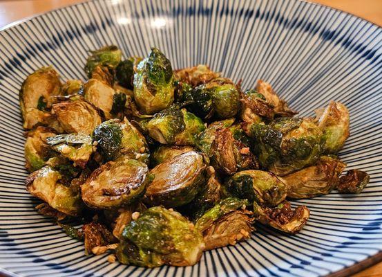 Garlic Brussels Sprout