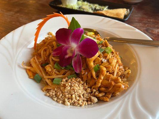 Pad Thai! I appreciate the beautiful presentation!